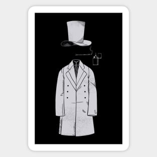 Mister in white coat Sticker